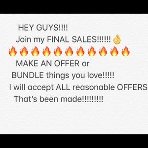 🔥🔥🔥ACCEPT ALL reasonable OFFERS n BUNDLES